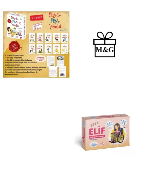 3 ve 4. Sınıflar İçin Bilge İle Fen'e Yolculuk Elif ve Engelsiz Yaşam