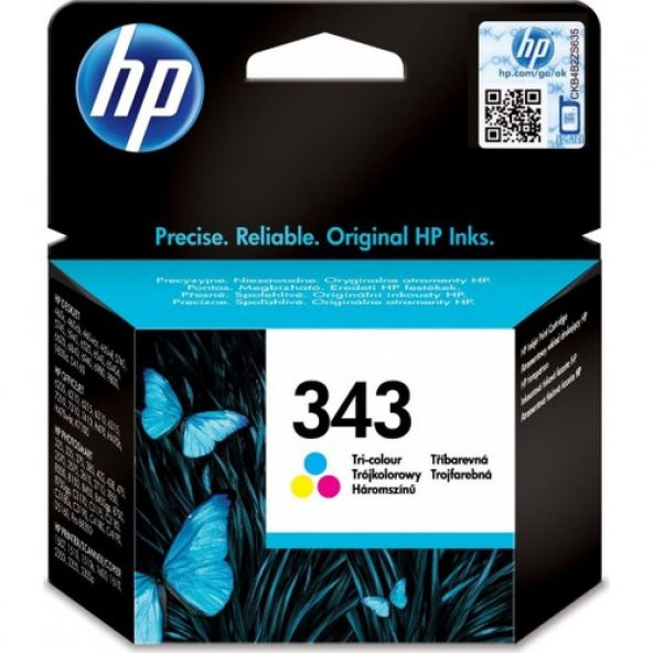 HP 343 C8766E Orjinal Renkli Kartuş ürün görseli
