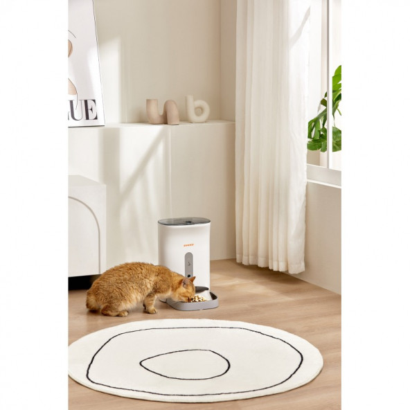 Avenir Wifi Kontrollu Akıllı Kameralı ve Sesli Mama Kabı - App Kontrol - 6