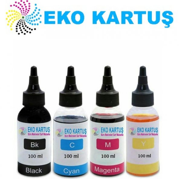 Eko Kartuş Epson Ecotank L500 (T664) Set Muadil Mürekkep - 2