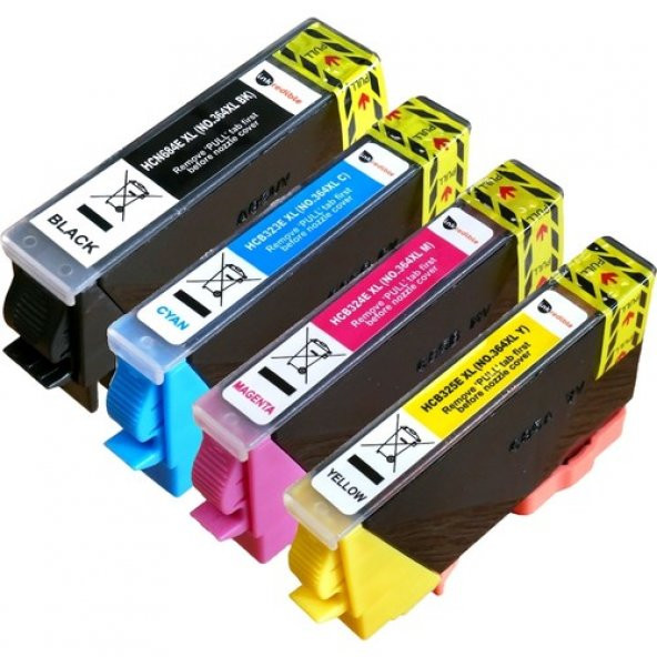 Eko Kartuş Hp Officejet 4622 4 Renk (364XL) Muadil Kartuş, ürün görseli