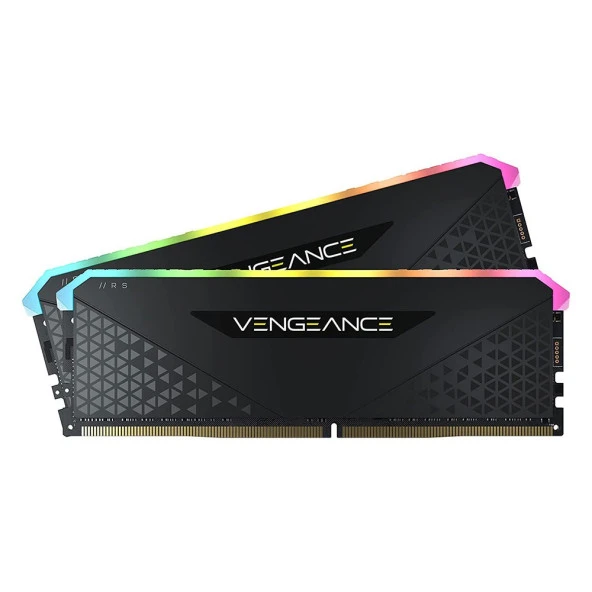 CORSAIR VENGEANCE RGB RT 32GB (2X16GB) DDR4 3600MHz CL16 Ram CMN32GX4M2Z3600C16 - 1