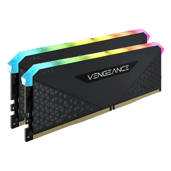 CORSAIR VENGEANCE RGB RT 32GB (2X16GB) DDR4 3600MHz CL16 Ram CMN32GX4M2Z3600C16 - 3