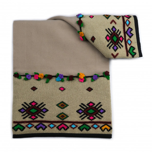 Kırka Desenli Runner Örtü - 2