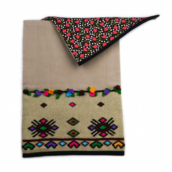 Kırka Desenli Runner Örtü - 3