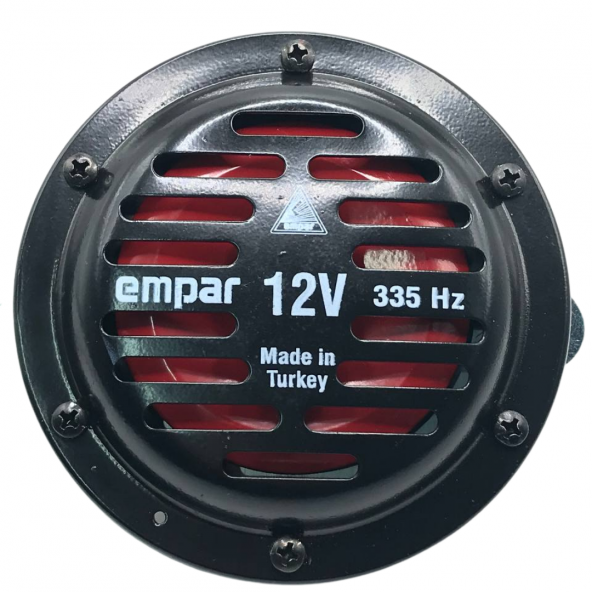 Hella Tip Korna Super Ton Siyah Krom Korna 12v