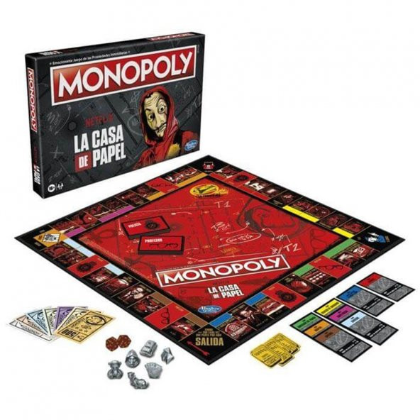 Monopoly La Casa De Papel Kutu Oyunu F2725