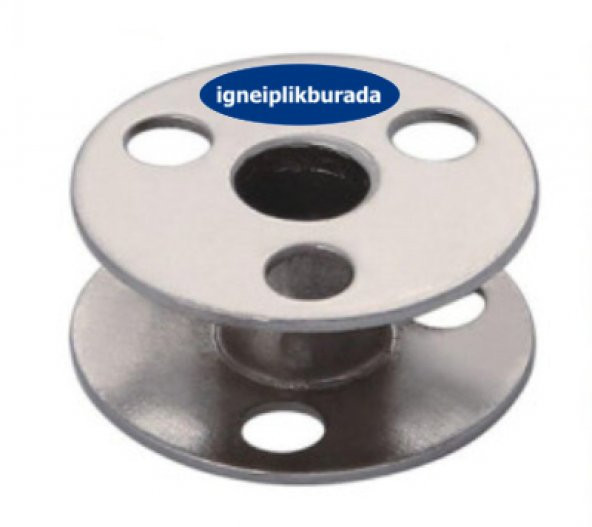 Brother 155484-001 Büyük Mekik Çift İğne Dikiş Makinesi Masura (Metal) - Resim 2