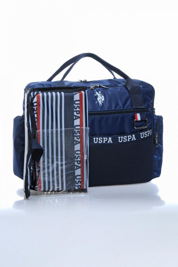 U.S. POLO ASSN. PLABÇ21599 Lacivert KADIN BEBEK BAKIM OMUZ ÇANTASI - 6