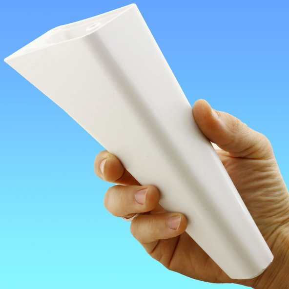 Lüks Mobilya Kanepe Sehpa TV Ünitesi Koltuk Ayağı 20 cm Beyaz Baza Ayak - Resim 7