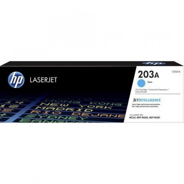 Hp Cf541A 203A Mavi Lazer Toner 1300 Sayfa ürün görseli