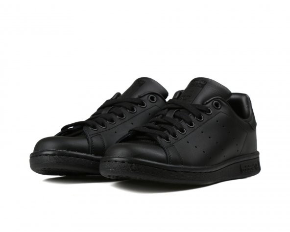 adidas Ayakkabı M20327 Stan Smith kadın GÜNLÜK AYAKKABI SİYAH (B-179) - 2