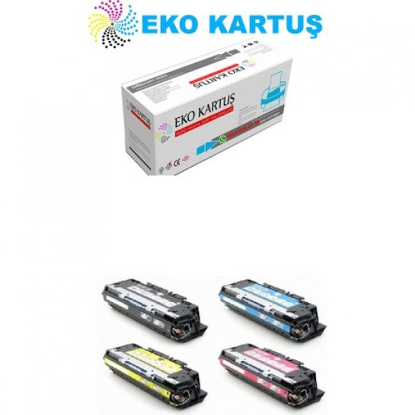 Eko Kartuş Hp Color Laserjet 3500 (308) Set Muadil Toner