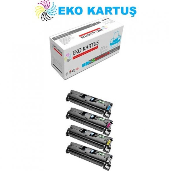 Eko Kartuş Hp Color Laserjet 2830 (Q3960A-Q3661A-Q3662A-Q3663A) Muadil Toner ürün görseli