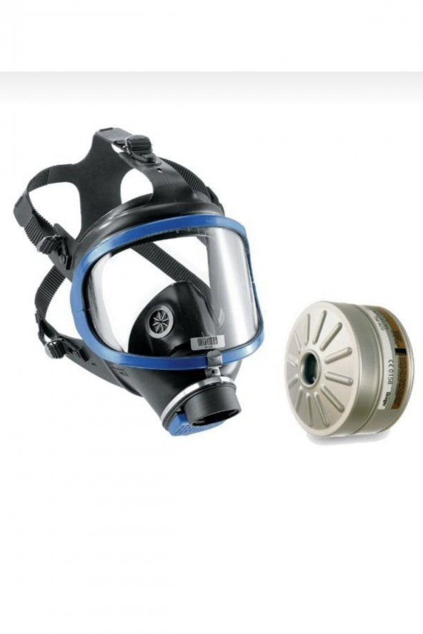 6300 Tam Yüz Gaz Maskesi + A2b2e2k1 Filtreli Kombine Set - 3