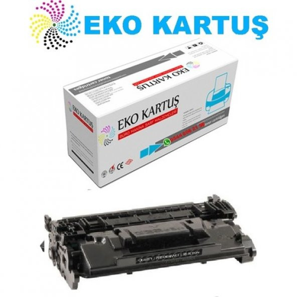 Eko Kartuş Hp 26A Cf226a Siyah Muadil Toner - 3100 Sayfa