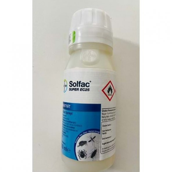 Bayer Solfac EC 25 Genel Haşere İlacı 100 ml
