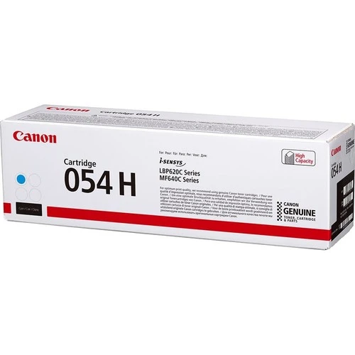 Canon CRG 054 H C Yüksek Kapasiteli Orijinal Cam Göbeği (Mavi) Toner - Resim 2