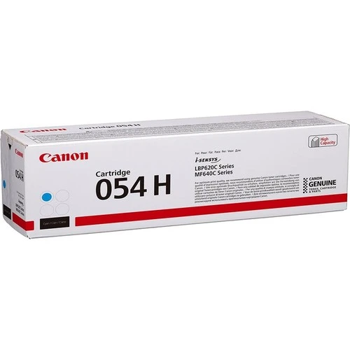 Canon CRG 054 H C Yüksek Kapasiteli Orijinal Cam Göbeği (Mavi) Toner - Resim 3