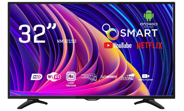 Nordmende NM32150 HD 32" 82 Ekran Uydu Alıcılı Android Smart LED TV - 2