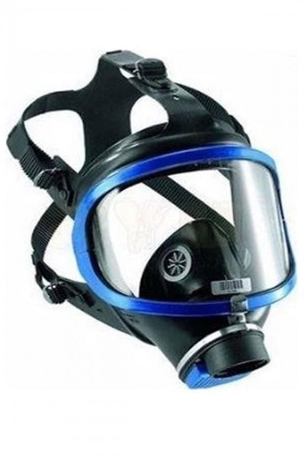 Drager X-plore® 6300 Tam Yüz Gaz Maskesi Mavi Renk X 5 Adet - 2