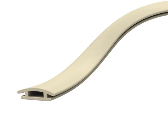 Contacall Raylı Dolap Fitili Genişlik 13 Mm Tırnak 8 Mm 25 Metre Gri - Resim 2