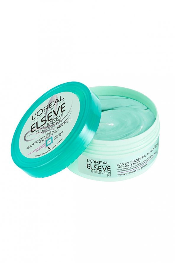 Loreal Paris Elseve Mucizevi Kil Maskesi 3600523319862 - 3