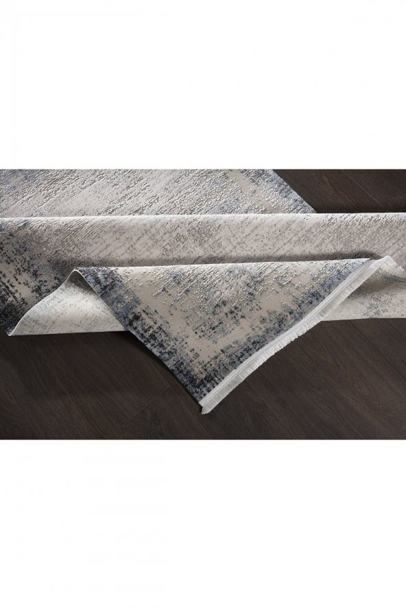 GÜMÜŞSUYU Legro 13717 R10 Marsala  200 x 290 Mavi - Resim 4