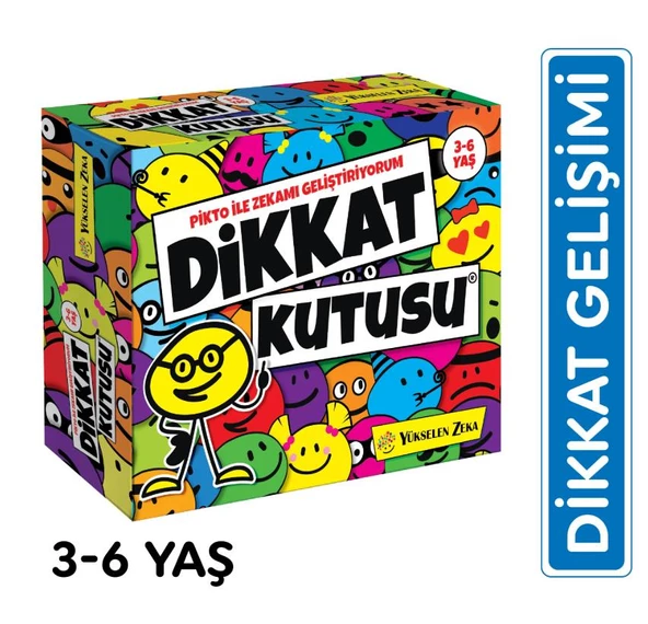 Y.Z. 3-6 Yaş Dikkat Kutusu – Pikto İle Zekamı Geliştiriyorum