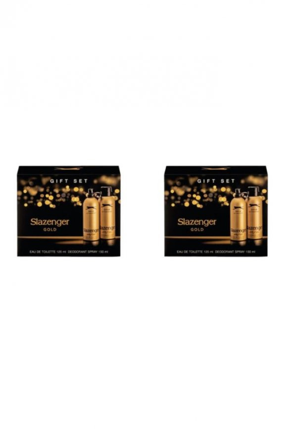 Slazenger Gold Parfüm Seti 125Ml Edt+Deodorant 150ml Set 2 ADET