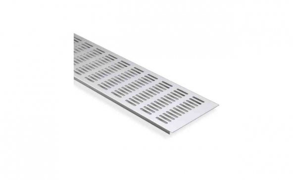 Menfez Oval Delikli Eloksal 76cmx12cm - Resim 2