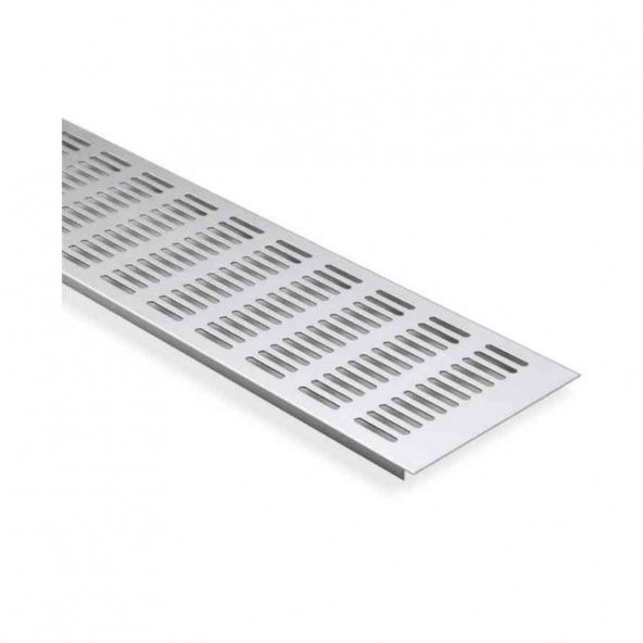 Menfez Oval Delikli Eloksal 61cmx12cm - 2