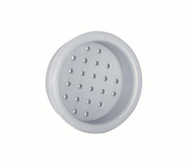 Plastik Menfez Q-34mm Krom - 1