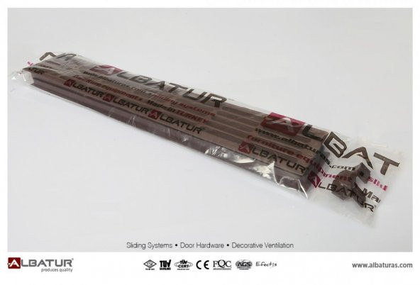 Plastik Menfez 47cmx07cm Kahve ürün görseli