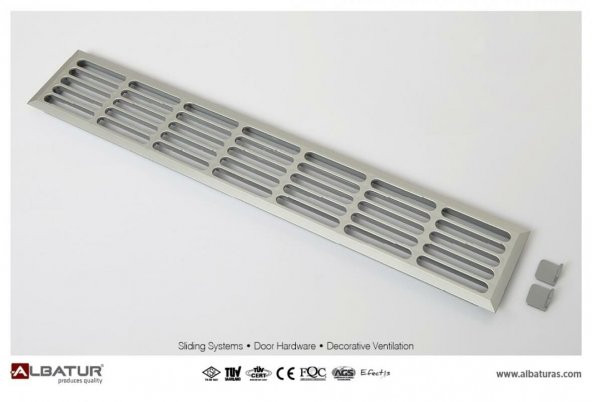Plastik Menfez 47cmx07cm Mat Gri - 2