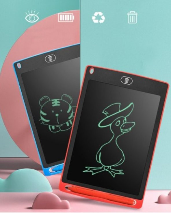 Dijital Yazı Tahtası (8,5 )-Yeşil - 2