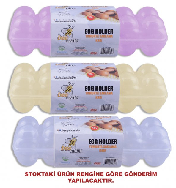 Bee Home 12li Yumurta kabı