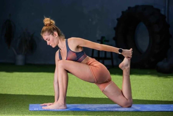 Slazenger 6mm Mavi Yoga Matı - 4