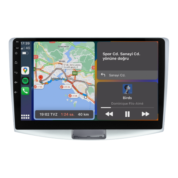 Volkswagen CC İle Uyumlu Android Multimedya Sistemi (2007-2014) CRV-4447XD - 5
