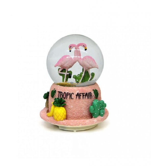 Flamingo Dönence Kar Küresi - 3