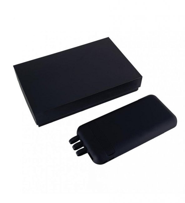 Vantuzlu Wireless Siyah Powerbank 10,000 mAh HK2463 - 4
