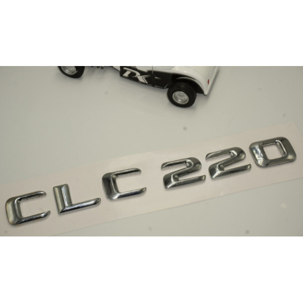 Benz CLC 220 Bagaj Krom Metal 3M 3D Yazı Logo - 3