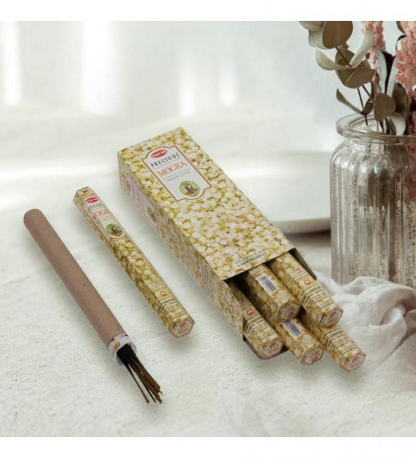 Mogra Çiçeği (Precious Mogra Hexa) 20'li Tütsü ürün görseli