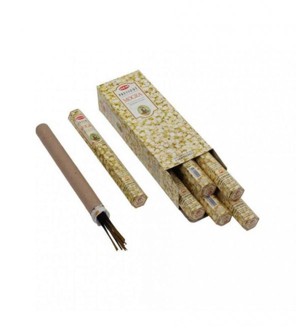 Mogra Çiçeği (Precious Mogra Hexa) 20'li Tütsü - Resim 3