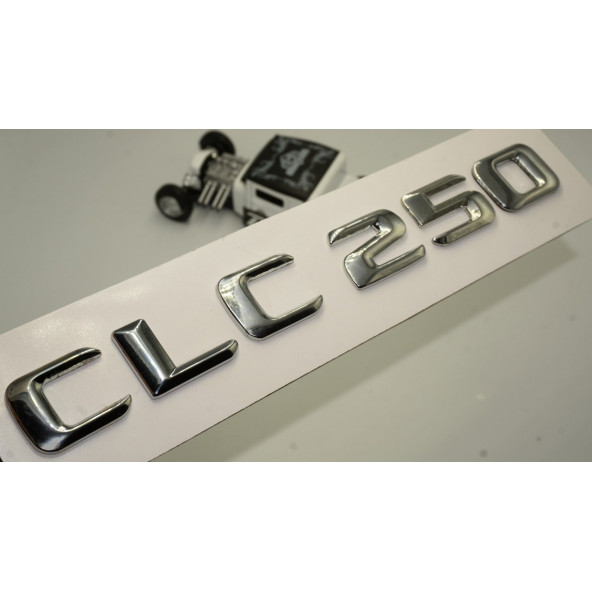Benz CLC 250 Bagaj Krom Metal 3M 3D Yazı Logo