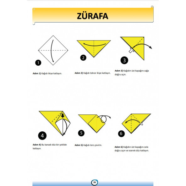 Adım Adım Uygulamalı Origami Kitabı (Büyük BOY) - 2