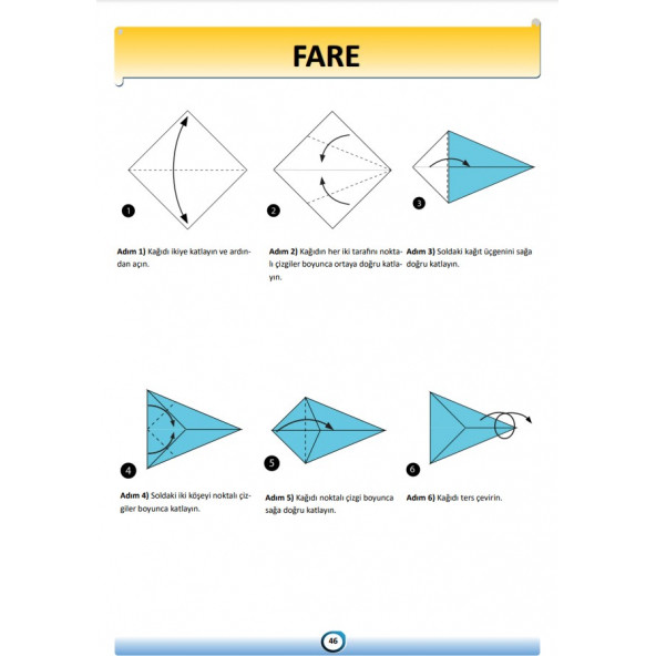Adım Adım Uygulamalı Origami Kitabı (Büyük BOY) - 3