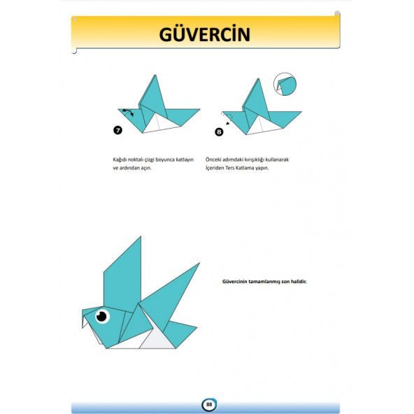 Adım Adım Uygulamalı Origami Kitabı (Büyük BOY) - 5