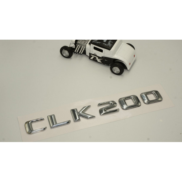 Benz CLK 200 Bagaj Krom Metal 3M 3D Yazı Logo - 2