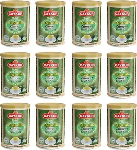 Çaykur Organik Zümrüt Yeşil 125g x 3 ADET - 3